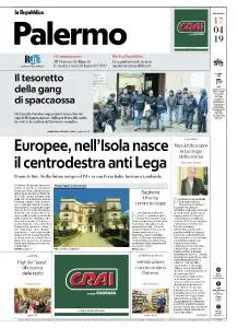 la Repubblica Palermo - 17 Aprile 2019