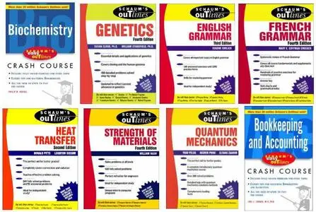 8 more books in the Schaum's series