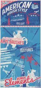 CreativeMarket - American Brush Style + Bonus
