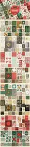 Christmas Posters Patterns Holidays Xmas New Year BA7UL8G