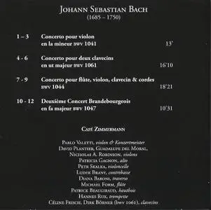Café Zimmermann - J.S. Bach: Concerts avec plusieurs instruments, Vol. 4 (2009)