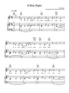 O Holy Night - Adolphe Adam, Susan Boyle (Piano-Vocal-Guitar (Piano Accompaniment))