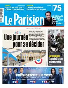 Le Parisien du Samedi 9 Avril 2022