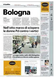la Repubblica Bologna - 8 Marzo 2018