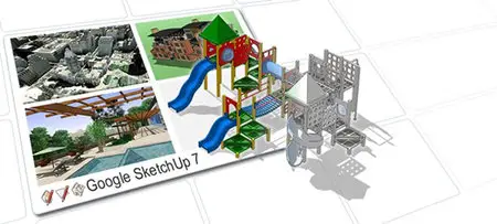 SketchUp Pro 7.1.6087 + Vray for SU7 + SU Podium 1.7 Full