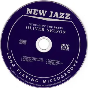 Oliver Nelson - Screamin' The Blues (1960) {2006 Prestige Rudy Van Gelder Remaster}