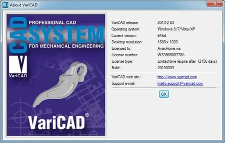 VariCAD 2013 2.03