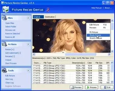 Picture Resize Genius v2.9.8 Portable