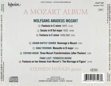 Stephen Hough ‎- A Mozart Album (2008)