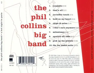 Phil Collins Big Band - A Hot Night In Paris (1999) {Warner}