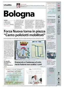 la Repubblica Bologna - 6 Ottobre 2018