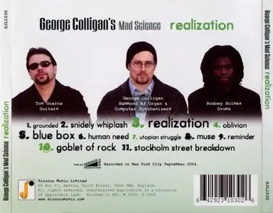 George Colligan - Realization (2005) {Sirocco Music Limited SJL1030}