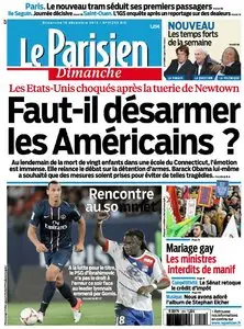 Le Parisien du Dimanche 16 Décembre 2012