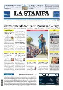 La Stampa Milano - 24 Agosto 2021