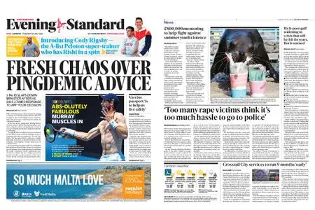 London Evening Standard – July 20, 2021