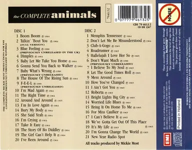 The Animals - The Complete Animals (1990) 2CDs