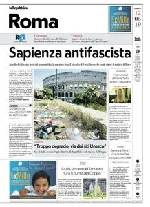 la Repubblica Roma – 12 maggio 2019