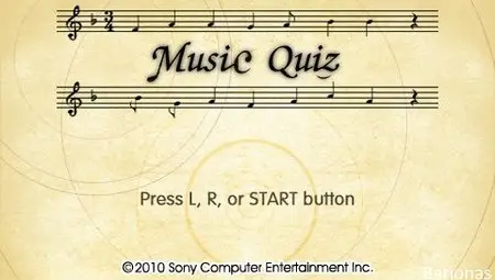 [PSP MINIS] Music Quiz (2010)