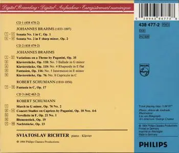 Sviatoslav Richter - Richter: The Authorised Recordings - Brahms, Schumann (1994)