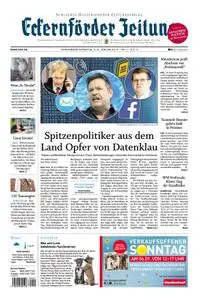 Eckernförder Zeitung - 05. Januar 2019