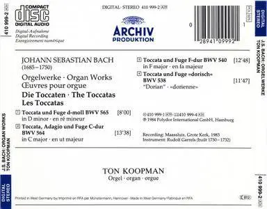 Ton Koopman - Bach: Toccaten & Fugen (1984) {Archiv}