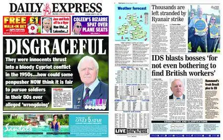 Daily Express – August 11, 2018