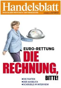 Handelsblatt vom Freitag, 23. August 2013