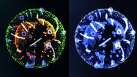 Cinema4dtutorial.net - branching network 2.0 with thinking particles