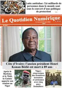 Quotidien Numérique d'Afrique - 2 Août 2023