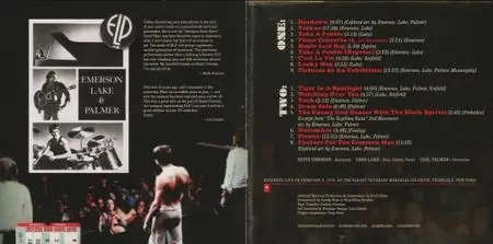 Emerson Lake & Palmer - Live at Nassau Coliseum '78 (2012) {2CD Set, Shout! Factory VVNL23092}
