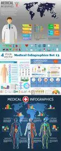 Vectors - Medical Infographics Set 13