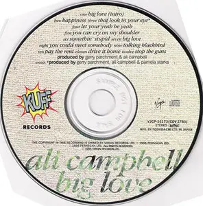 Ali Campbell [UB 40] - Big Love (1995, japanese edition)