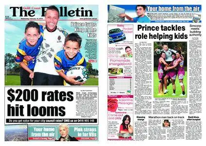 The Gold Coast Bulletin – February 10, 2010