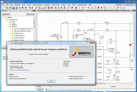 SIMetrix / SIMPLIS 8.3f x64 Update