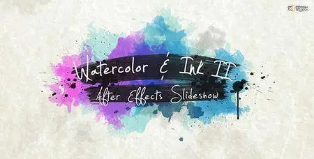 Watercolor & Ink Slideshow 2 - Project for After Effects (VideoHive)