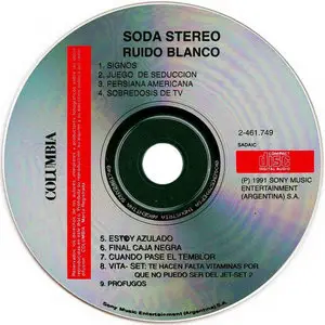 Soda Stereo - Ruido Blanco [Cuarto Álbum  - 1987]