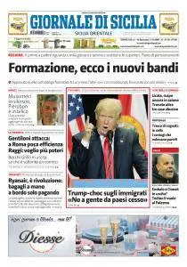 Giornale di Sicilia Sicilia Orientale - 13 Gennaio 2018