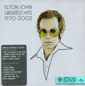 Elton John - Greatest Hits 1970-2002 (2002) 3CD Special UK Edition