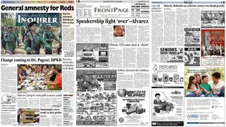 Philippine Daily Inquirer – May 18, 2016