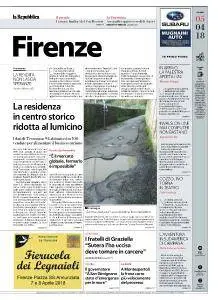 la Repubblica Firenze - 5 Aprile 2018