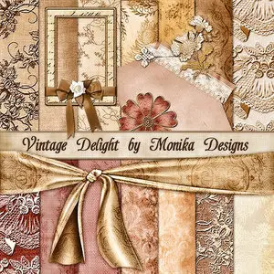 Scrap set "Vintage delight"
