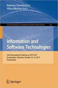 Information and Software Technologies: 23rd International Conference