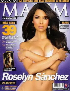 Roselyn Sánchez in Maxim Espaňa