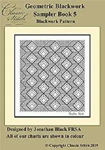 Geometric Blackwork Sampler Book 5 Blackwork Pattern
