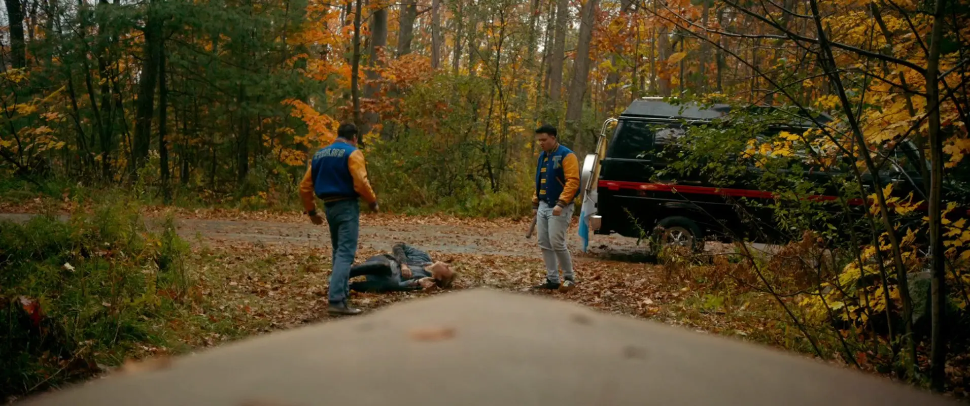 Two west side Titans handling the things the only way they know how: violently.