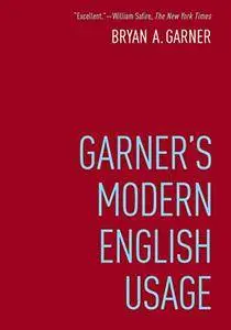 Garner's Modern English Usage, 4th Edition
