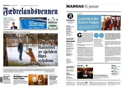 Fædrelandsvennen – 15. januar 2018