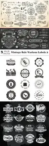 Vectors - Vintage Sale Various Labels 2