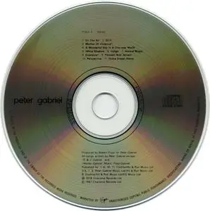 Peter Gabriel - Peter Gabriel (1978)