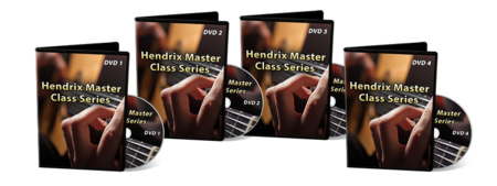 Brett Papastache - Hendrix Master Class [4 DVD Set]